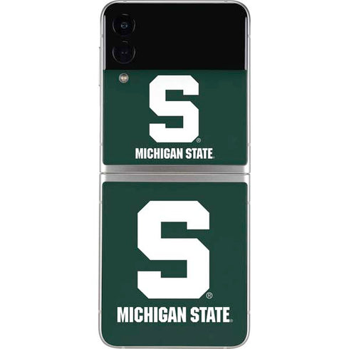 Michigan State University Spartans S Galaxy Z Flip4 5G Skin